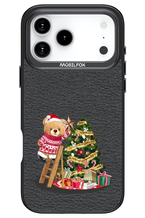 Christmas Bear (Leather) - Apple iPhone 17 Pro Max