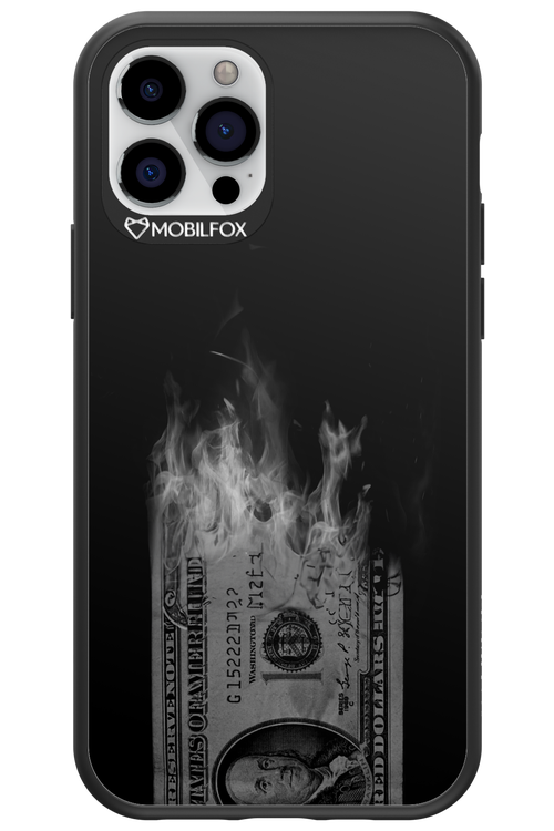 Money Burn B&W 2.0 - Apple iPhone 12 Pro