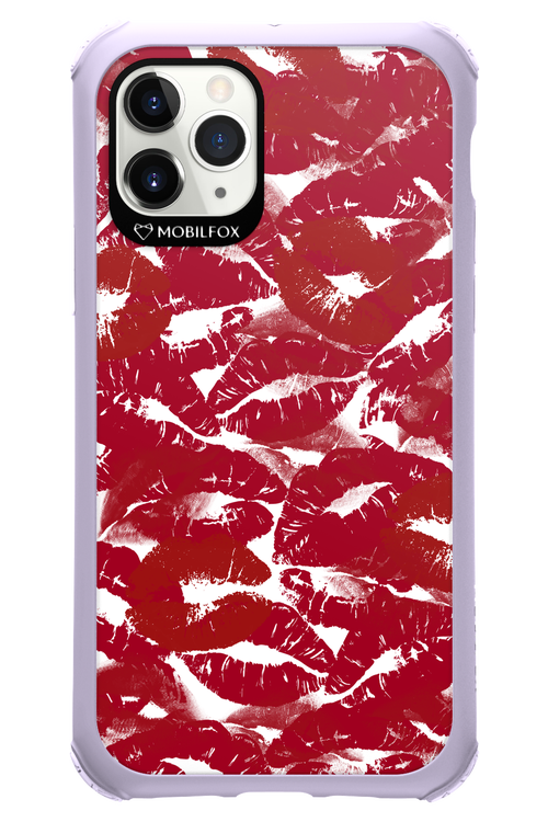 Burgundy and Kiss 2.0 - Apple iPhone 11 Pro