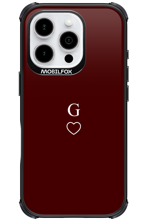 G Burgundia 2.0 - Apple iPhone 16 Pro