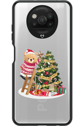 Christmas Bear (Transparent) - Xiaomi Poco X3 NFC