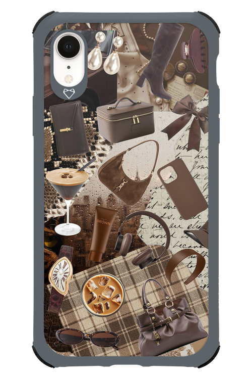 Brown Love - Apple iPhone XR