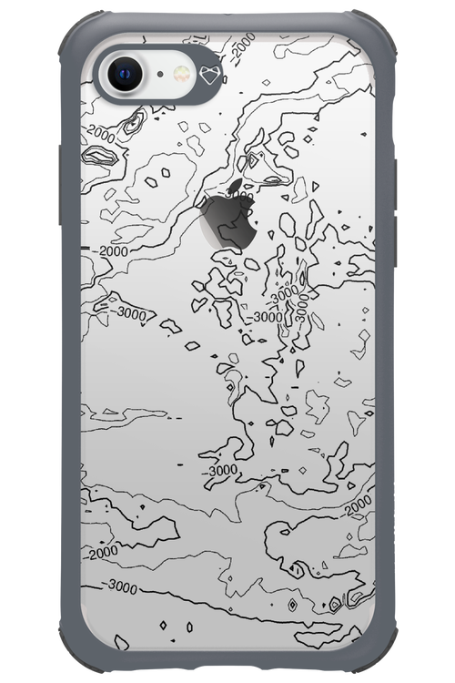 Contour Map - Apple iPhone 7
