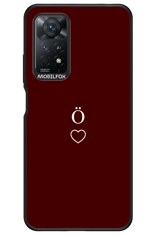 O Burgundia II 2.0 - Xiaomi Redmi Note 11Pro 4G/5G