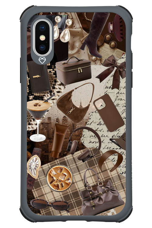 Brown Love - Apple iPhone XS