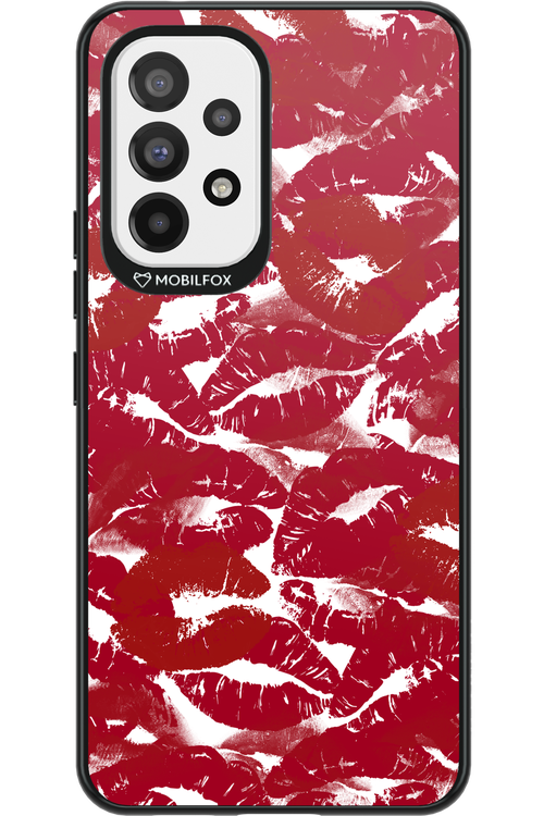 Burgundy and Kiss 2.0 - Samsung Galaxy A53