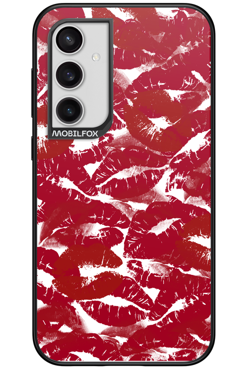 Burgundy and Kiss 2.0 - Samsung Galaxy S23 FE