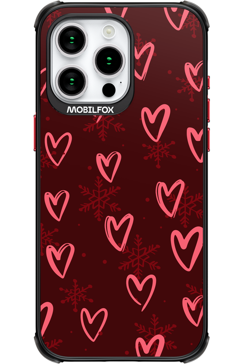 Christmas Hearts - Apple iPhone 15 Pro Max