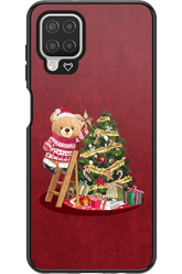 Christmas Bear (Burgundy) - Samsung Galaxy A12
