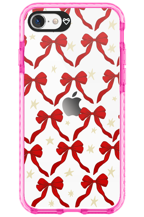 Bow & Stars (Transparent) - Apple iPhone SE 2022