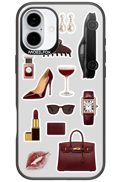 Classy Burgundy - Apple iPhone 16 Plus