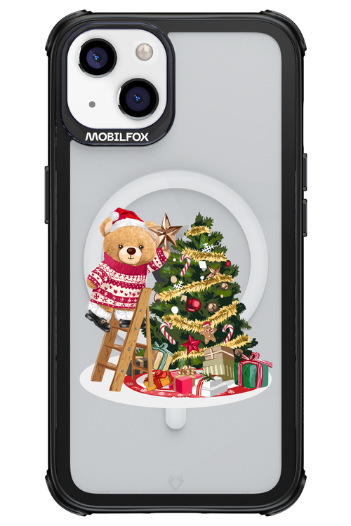 Christmas Bear (Transparent) - Apple iPhone 13
