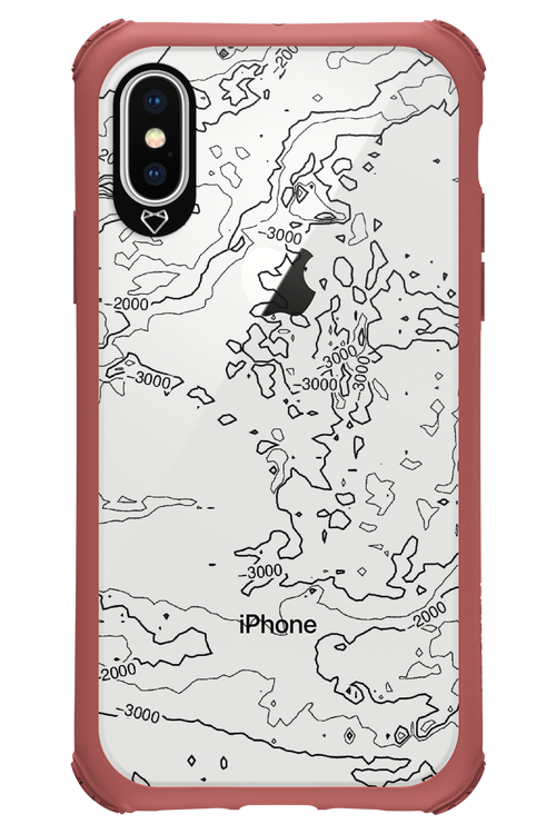 Contour Map - Apple iPhone XS