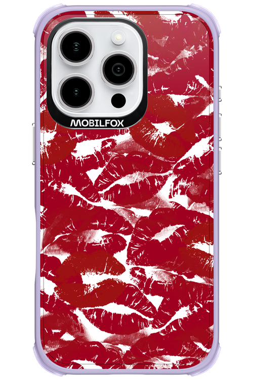 Burgundy and Kiss 2.0 - Apple iPhone 16 Pro