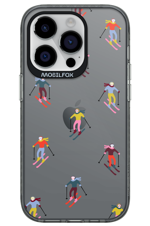 Snow Motion (Transparent) - Apple iPhone 14 Pro