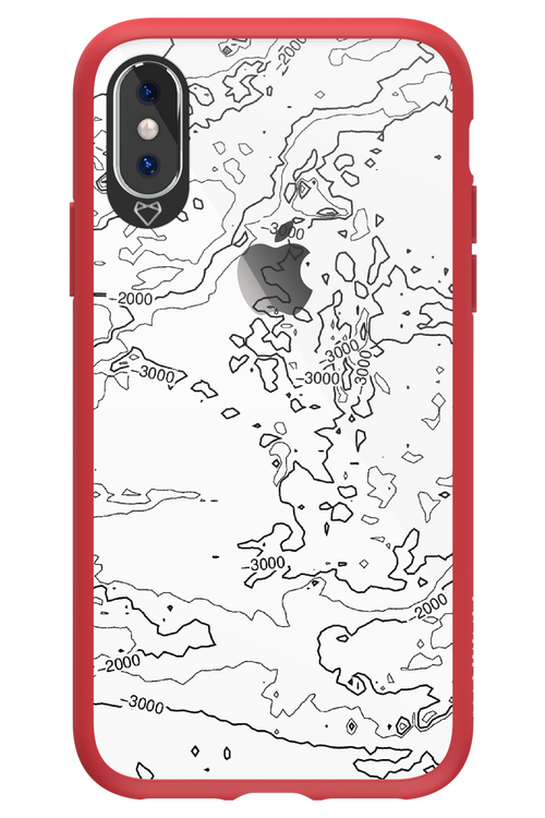 Contour Map 2.0 - Apple iPhone X