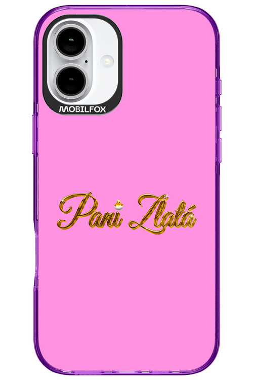 Pani Zlatá - Apple iPhone 16 Plus