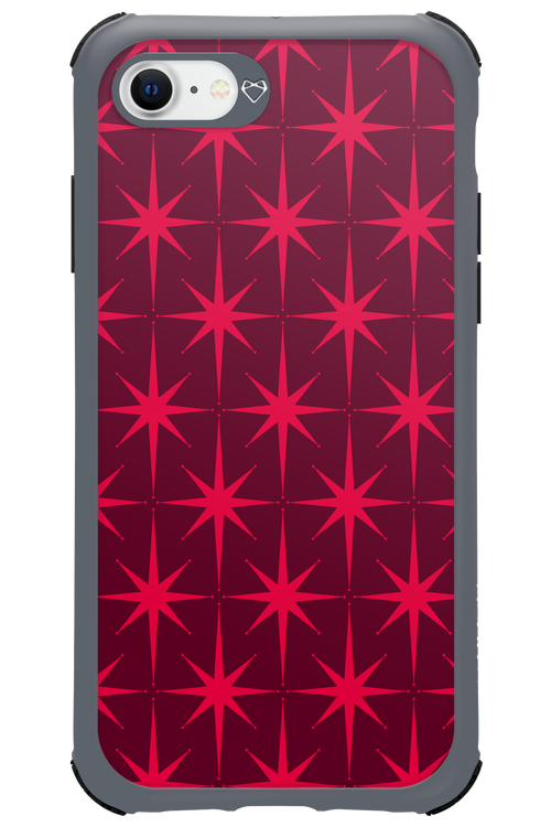 Burgundy Starss - Apple iPhone SE 2020