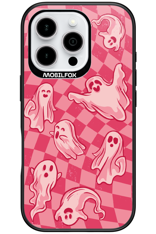 Strawberry Ghosts - Apple iPhone 16 Pro