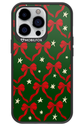 Bow & Stars (Green) - Apple iPhone 13 Pro