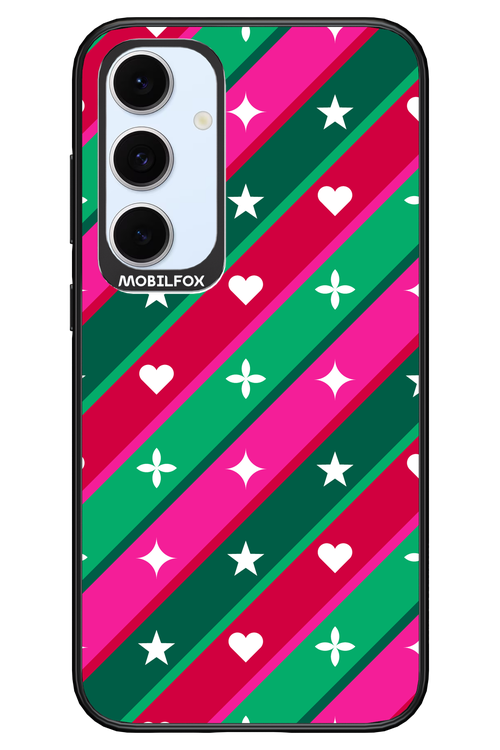 Christmas Stripes - Samsung S24 FE