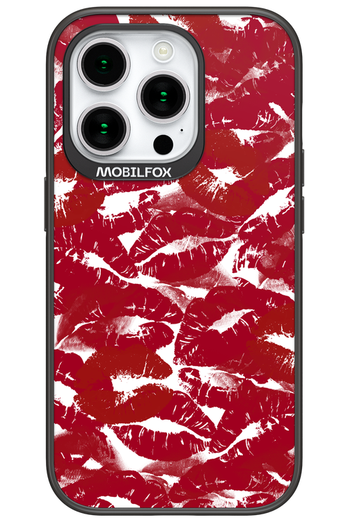 Burgundy and Kiss 2.0 - Apple iPhone 15 Pro
