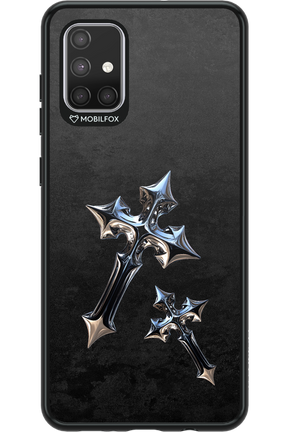 Chrome Crosses - Samsung Galaxy A71