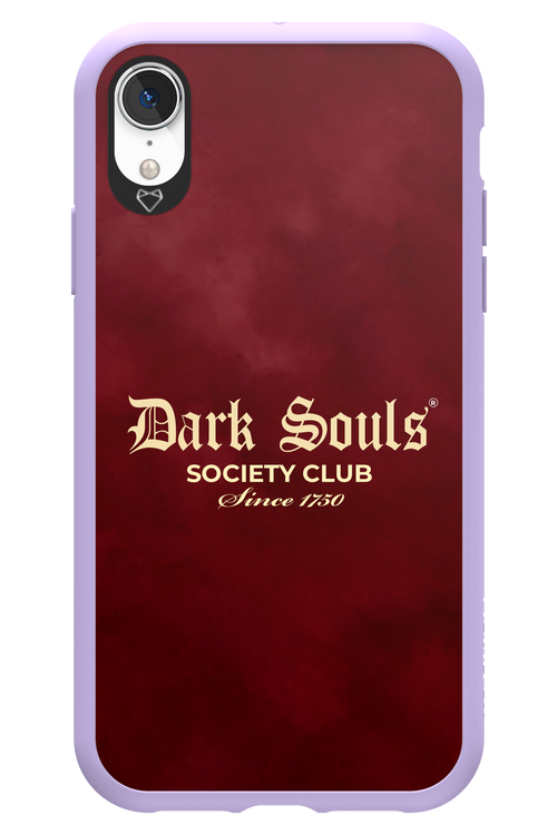 Dark Souls (Burgundy) - Apple iPhone XR