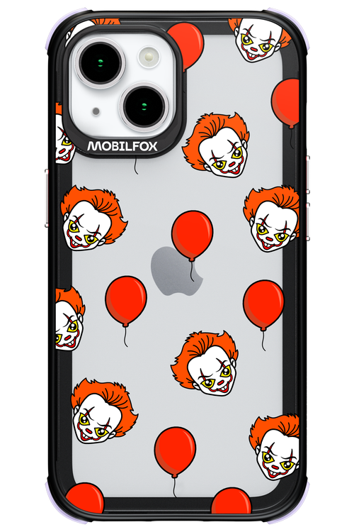 Mystery Clown (Transparent) - Apple iPhone 15