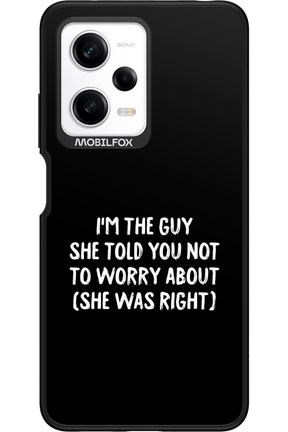 She was right 2.0 - Xiaomi Redmi Note 12 Pro 5G