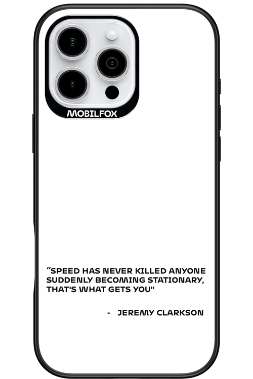 Speed Philosophy 2.0 - Apple iPhone 16 Pro Max