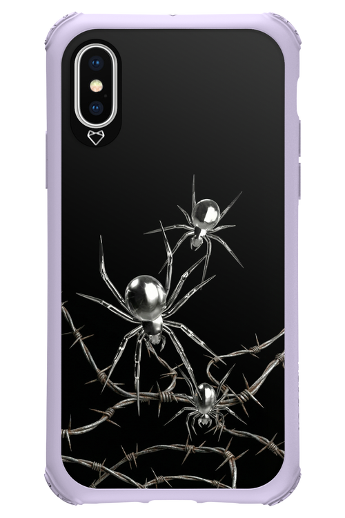 Silver Spiderz 2.0 - Apple iPhone X