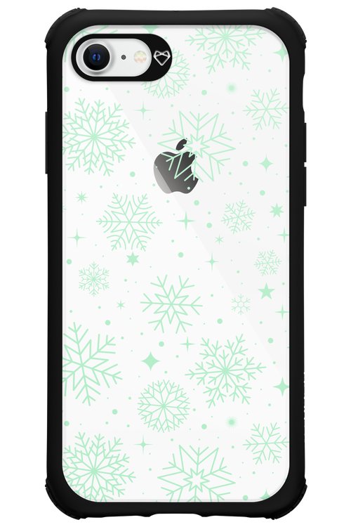 Tiffany's Snowflakes - Apple iPhone 8
