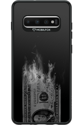 Money Burn B&W 2.0 - Samsung Galaxy S10+