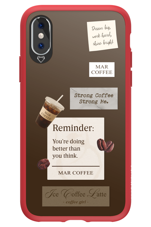 Ice Coffee - Apple iPhone X