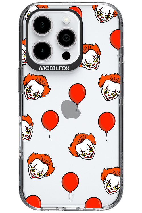 Mystery Clown (Transparent) - Apple iPhone 16 Pro