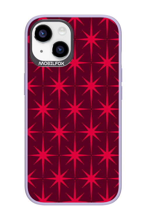 Burgundy Starss - Apple iPhone 14