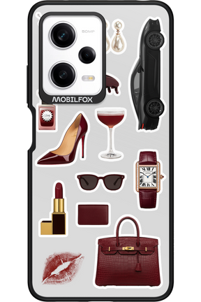 Classy Burgundy - Xiaomi Redmi Note 12 Pro 5G