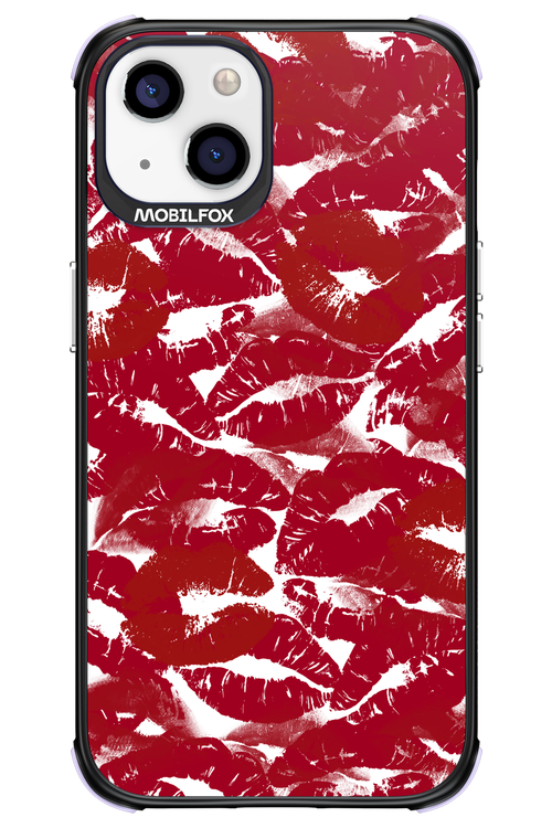 Burgundy and Kiss - Apple iPhone 13