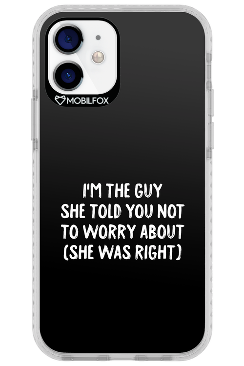 She was right 2.0 - Apple iPhone 12