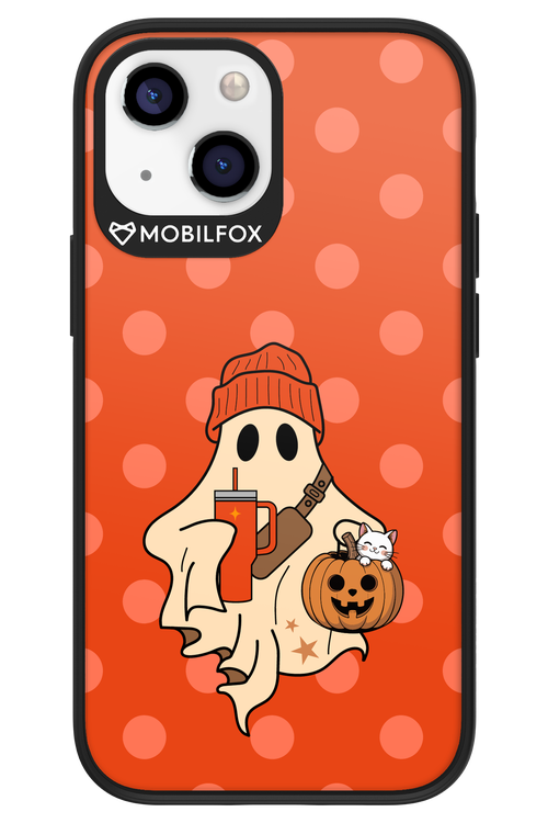 Ghost Girl (Orange) - Apple iPhone 13 Mini