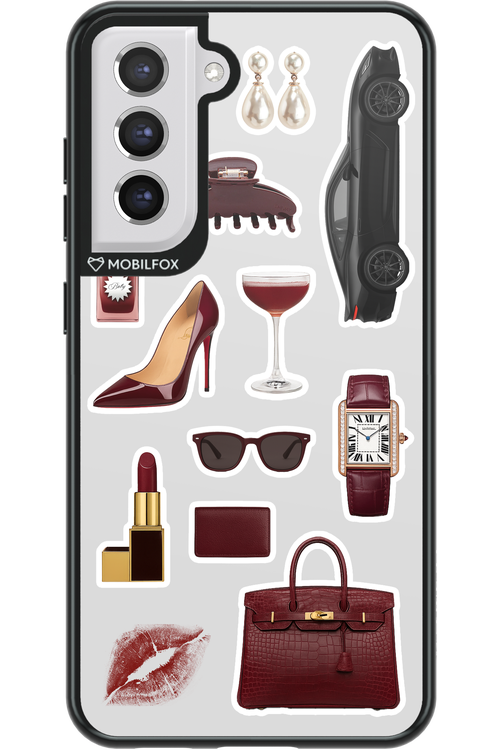 Classy Burgundy - Samsung Galaxy S21 FE