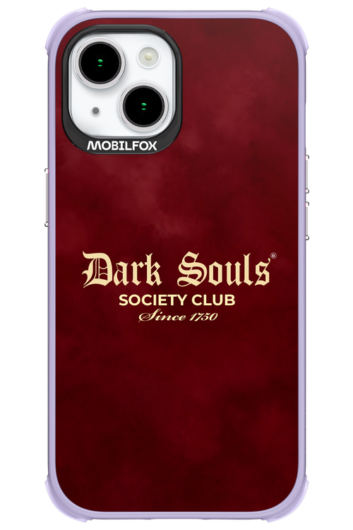 Dark Souls (Burgundy) - Apple iPhone 15