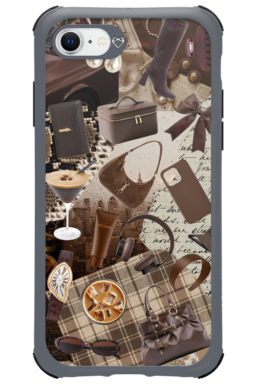 Brown Love 2.0 - Apple iPhone 8