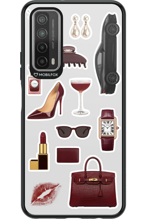 Classy Burgundy - Huawei P Smart 2021