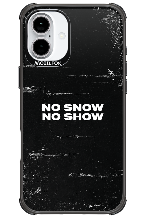 No snow, no show - Apple iPhone 16 Plus