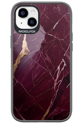 Burgundy Marble - Apple iPhone 14 Plus