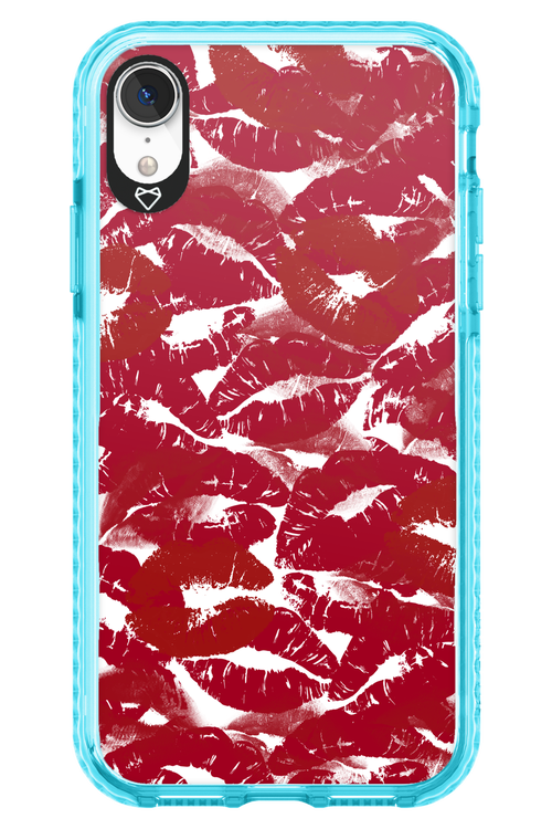 Burgundy and Kiss 2.0 - Apple iPhone XR