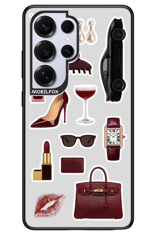 Classy Burgundy 2.0 - Samsung S25 Ultra