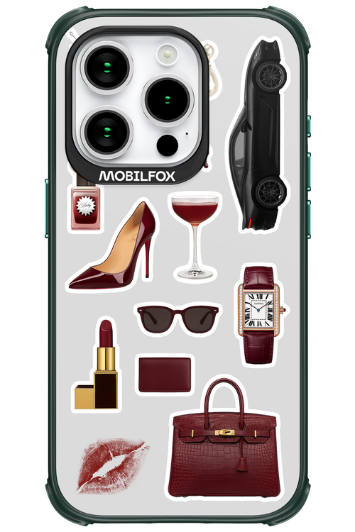 Classy Burgundy 2.0 - Apple iPhone 15 Pro